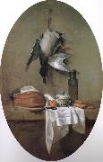 Jean Baptiste Simeon Chardin Duck bowl and olive oil Sweden oil painting artist